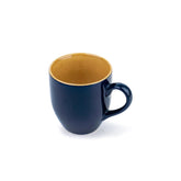 Ceramic Coffee Mug Set Of 6 - 300ml Each, Midnight Blue | Medium Mug With Glossy Finish - Stoneware Coffee Cup Set | Ceramic Cup - Microwave Safe & Dishwasher Safe